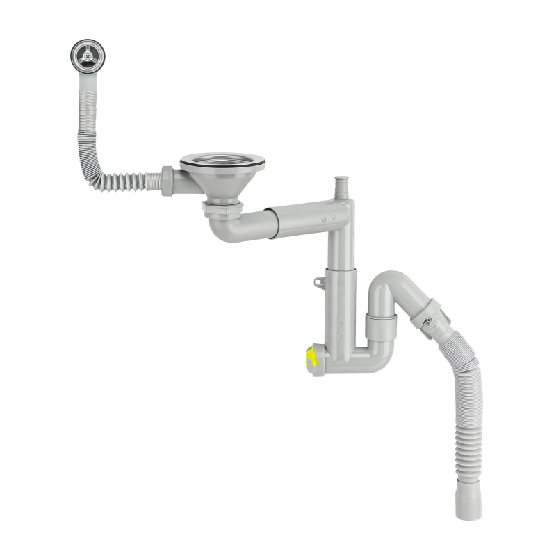 VİVİANO 1 GÖZ EVYE SİFONU