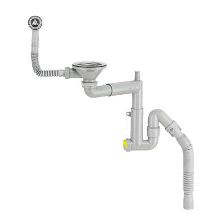 VİVİANO 1 GÖZ EVYE SİFONU