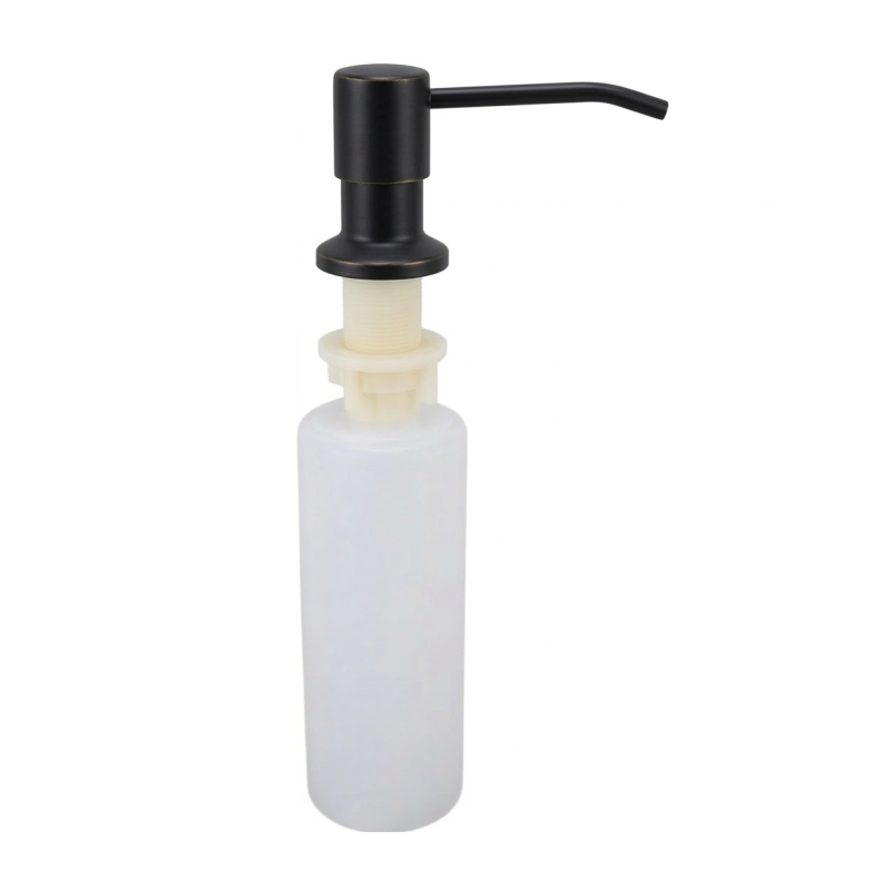 Viviano Ankastre Sıvı Sabunluk Siyah