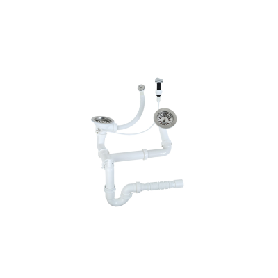 Viviano Çift Gözlü Tuşlu  Sifon takımı