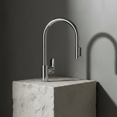 VİES PRO KROM ARITMALI SPİRALLİ MUTFAK BATARYASI