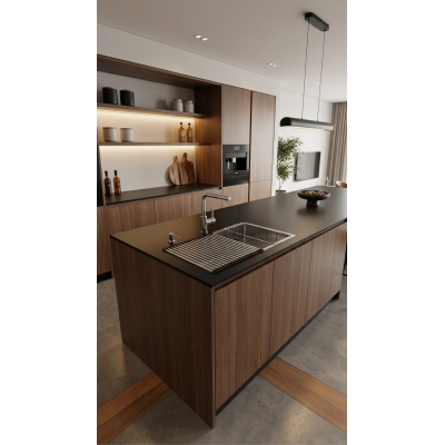 VİVİANO SONİES 74 INOX EVİYE SETİ