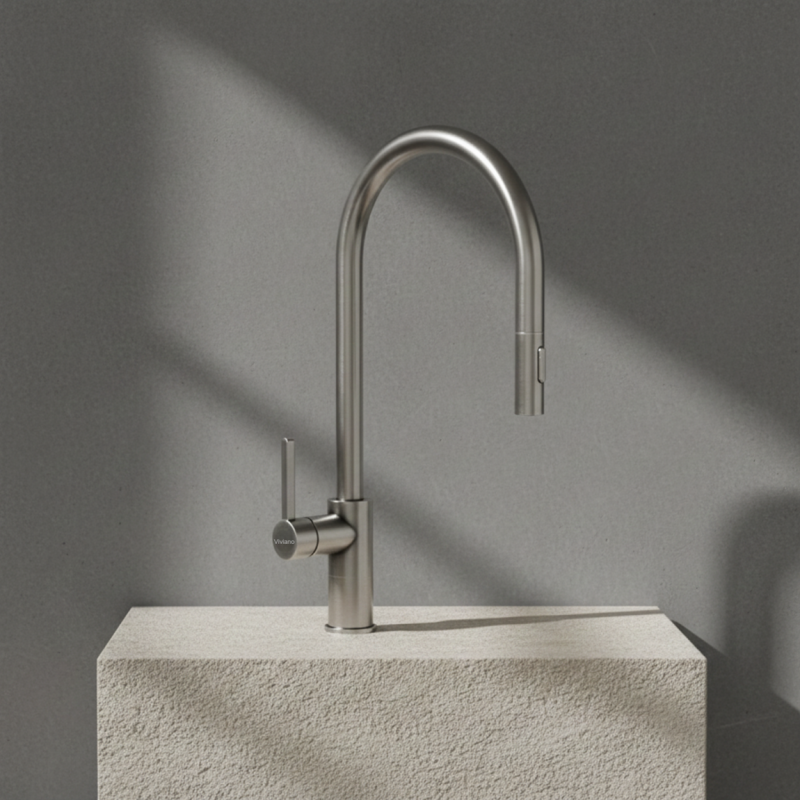 VİVİANO ARNO INOX SPRALLİ ARMATÜR