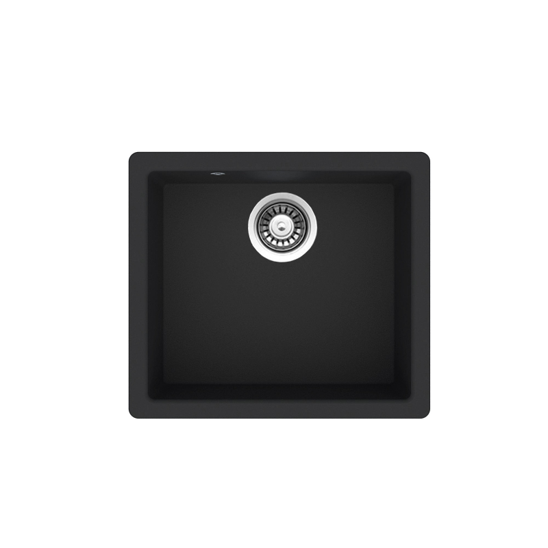 VİVİANO LOFT 44x56 CM 1 GÖZ SİYAH GRANİT EVİYE