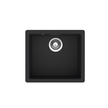 VİVİANO LOFT 44x56 CM 1 GÖZ SİYAH GRANİT EVİYE