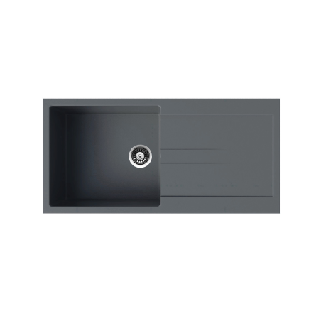 VİVİANO MAGMA 50x99 CM 1 GÖZ ANTRASİT GRANİT EVİYE